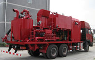 가스 유정을 위한 45MPa 2100L/MIN 유전 시멘트 트럭